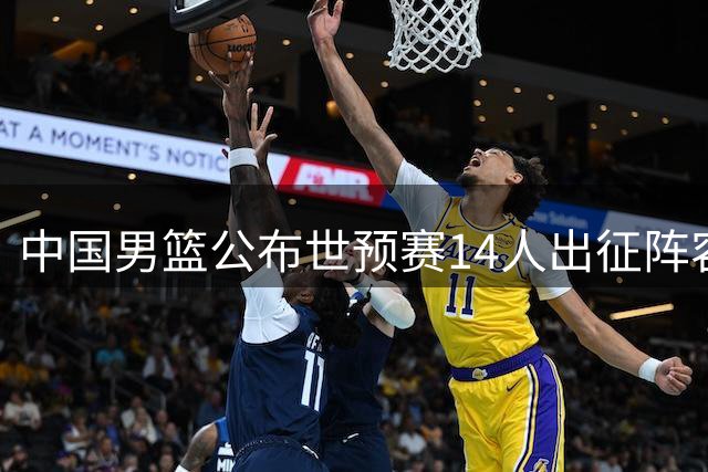 中国男篮公布世预赛14人出征阵容 崔永熙因伤缺席